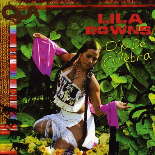 the album cover for Lila Downs - Ojo de Culebra