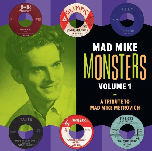 the album cover for Mad Mike Monsters - Vol. 1-Mad Mike Monsters