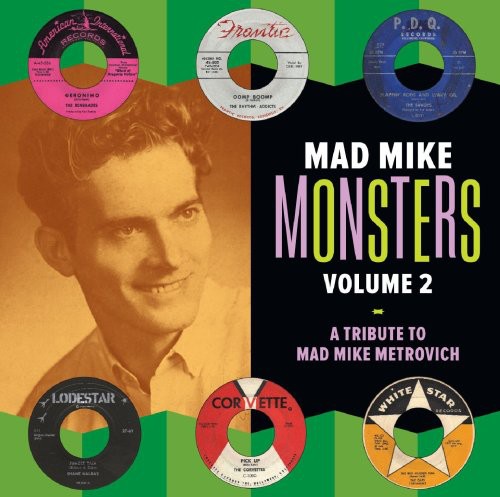 the album cover for Mad Mike Monsters - Vol. 2-Mad Mike Monsters