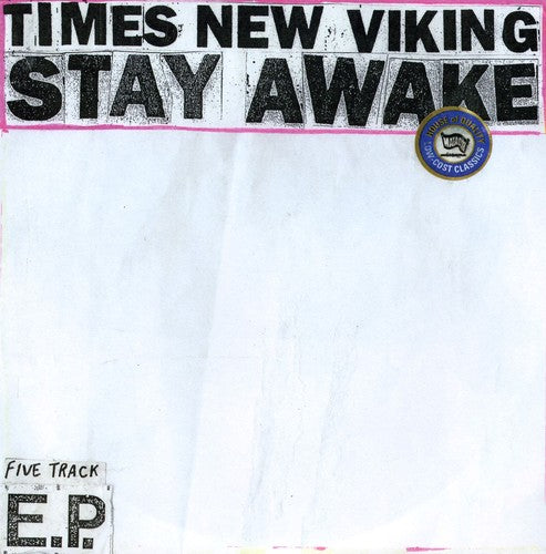 the album cover for Times New Viking - Stay Awake