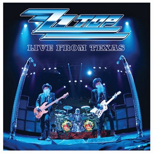 the album cover for ZZ Top - Live from Texas