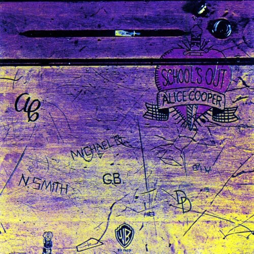the album cover for Alice Cooper - School's Out