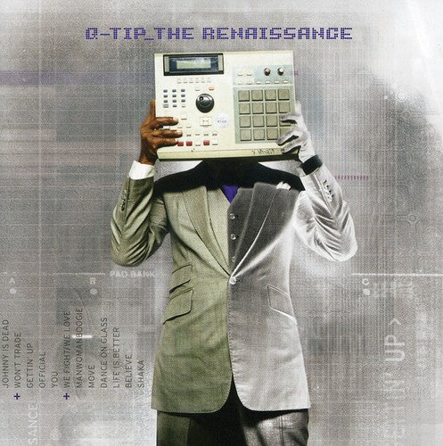 the album cover for Q-TIP - The Renaissance