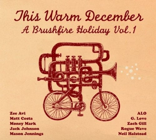the album cover for Various Artists - This Warm December: Brushfire Holiday's, Vol. 1