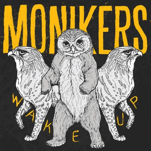 the album cover for Monikers - Wake Up