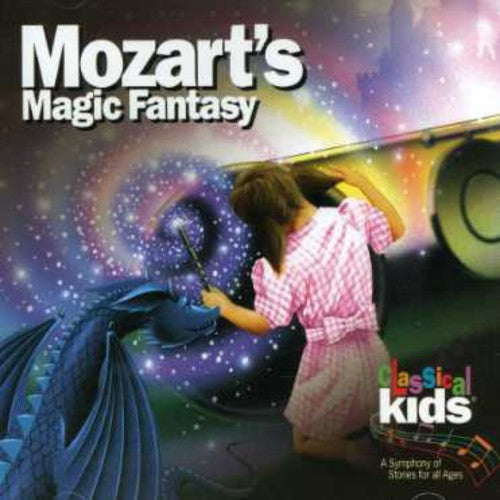the album cover for Susan Hammondâ€™s Classical Kids - Mozart's Magic Fantasy