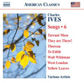 the album cover for Ives / Berman / Bircher / Ingram / Macpherson - Songs 6