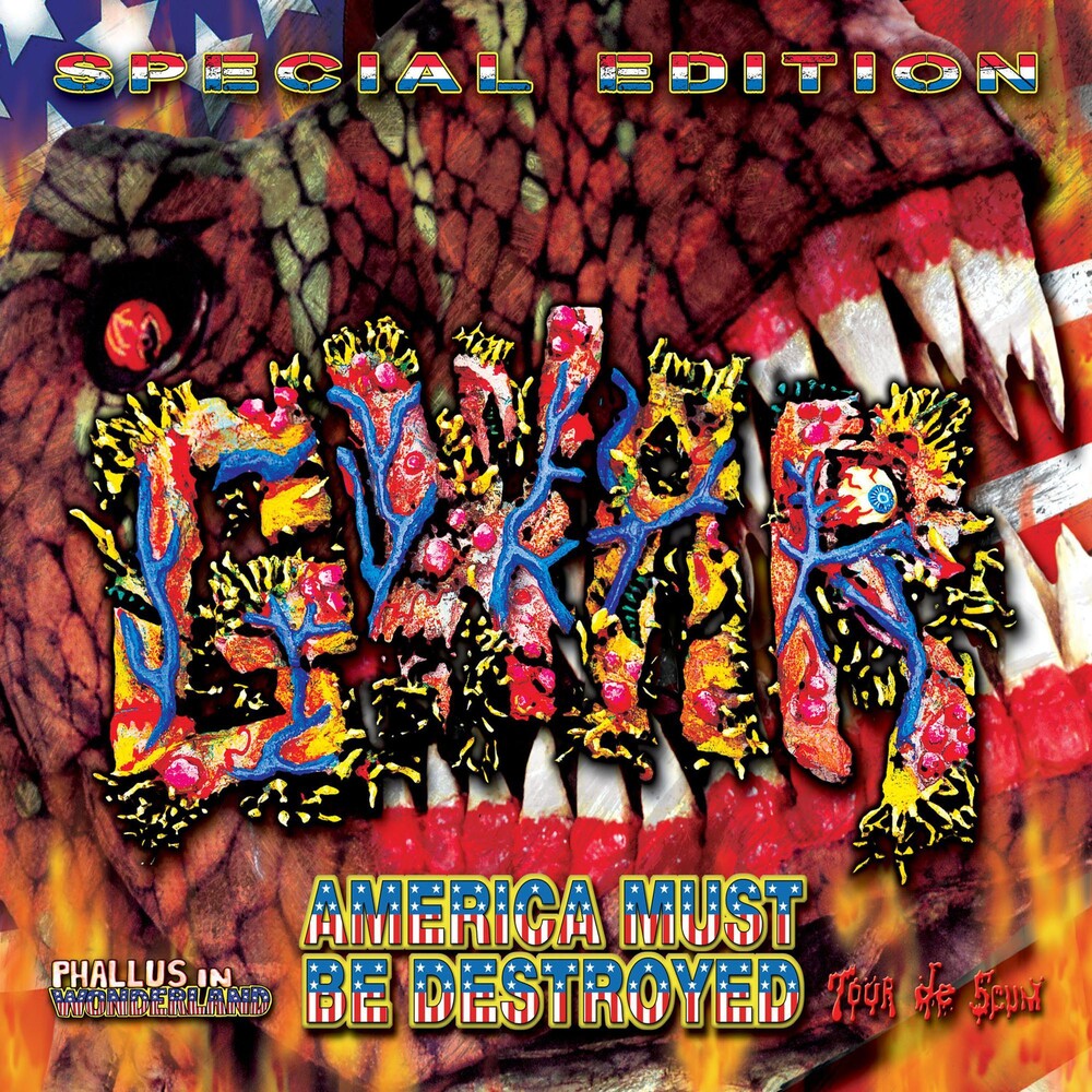 the album cover for GWAR - America Must Be Destroyed [Reissue] [With DVD] [Digipak]