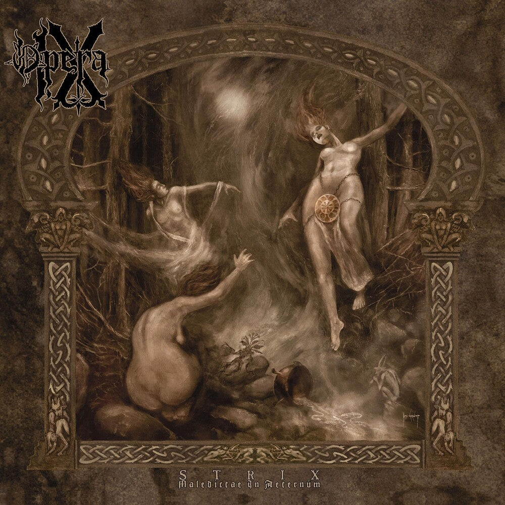 the album cover for Opera IX - Strix: Maledicte in Aeternum
