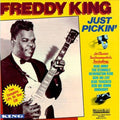 the album cover for Freddie King - Just Pickin