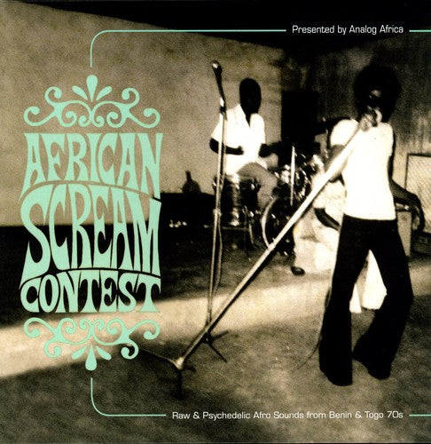 the album cover for African Scream Contest Raw & Psychedelic - African Scream Contest: Raw & Psychedelic Afro