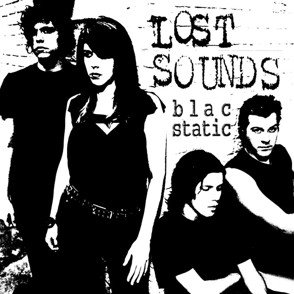 the album cover for Lost Sounds - Blac Static