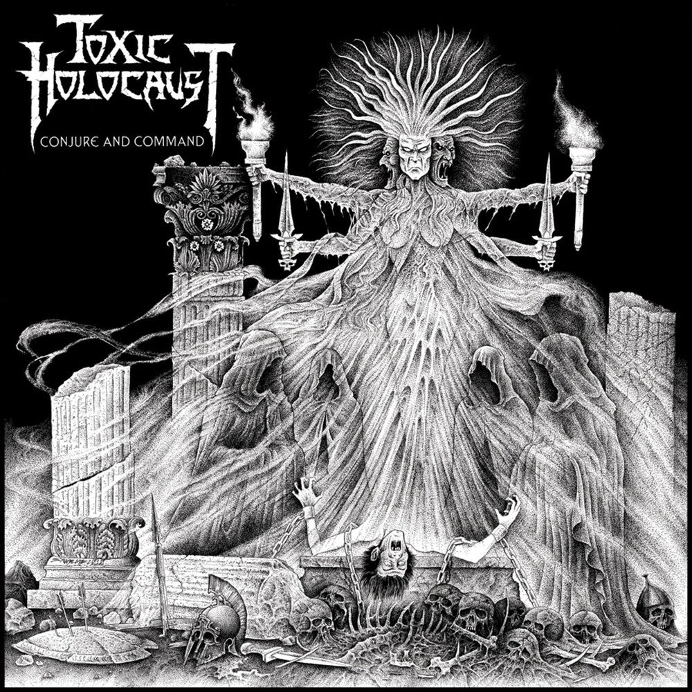 the album cover for Toxic Holocaust - Conjure and Command