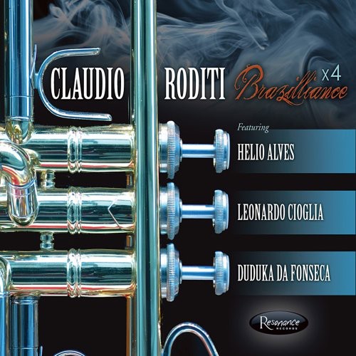 the album cover for Claudio Roditi - Brazilliance X4