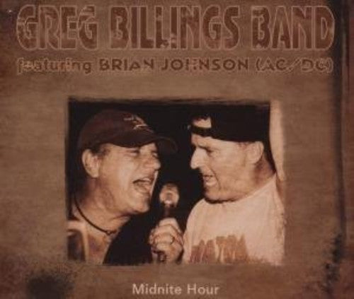 the album cover for Greg Billings Band - Midnite Hour