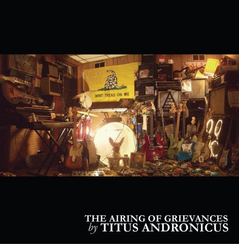 the album cover for Titus Andronicus - Airing Of Grievances [Remastered]