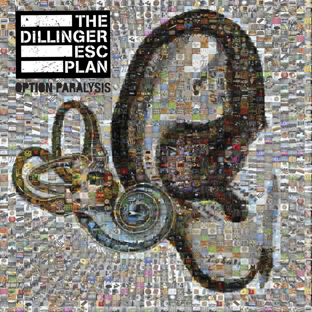 the album cover for The Dillinger Escape Plan - Option Paralysis