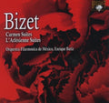 the album cover for G. Bizet - Carmen Suites 1 & 2 / L'arlesienne Suites 1 & 2