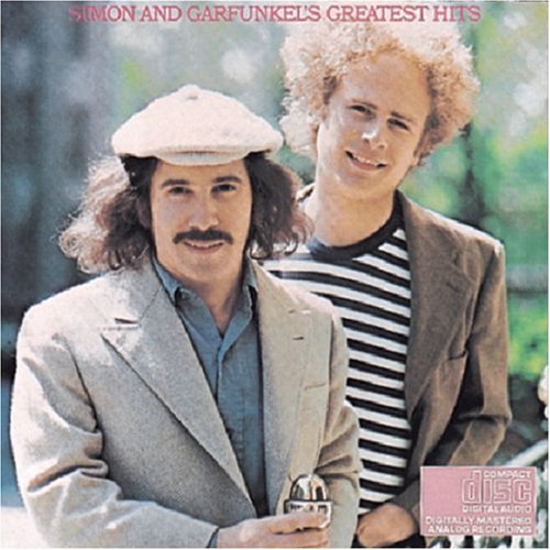 the album cover for Simon & Garfunkel - Simon and Garfunkel's Greatest Hits