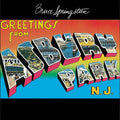the album cover for Bruce Springsteen - Greetings From Asbury Park Nj