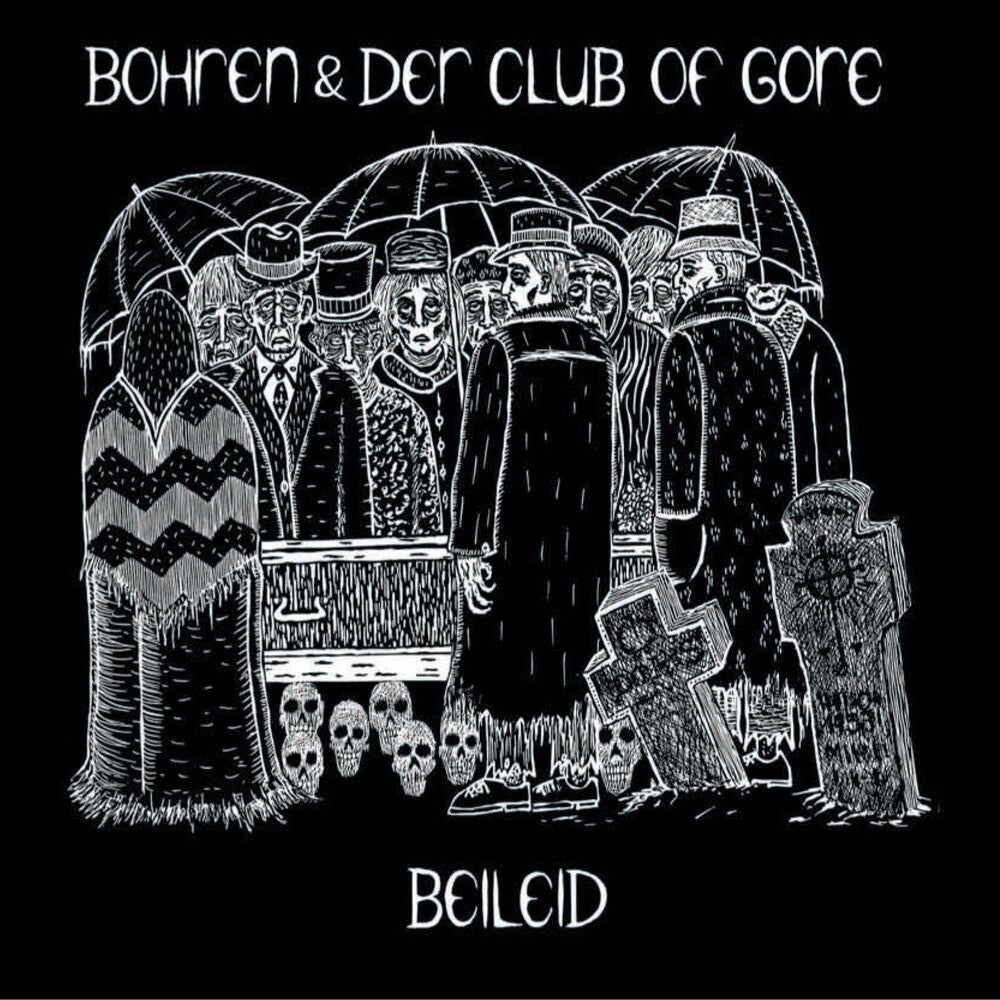 the album cover for Borhen & Der Club Of Gore - Beileid