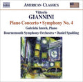 the album cover for Daniel Spalding - Piano Concerto / Symphony No. 4