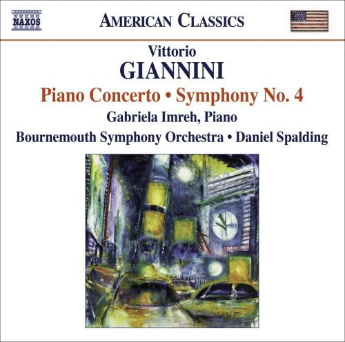 the album cover for Daniel Spalding - Piano Concerto / Symphony No. 4