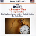 the album cover for L. Hoiby - Pocket of Time: 21 Songs & a Duet