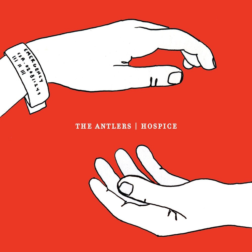 the album cover for The Antlers - Hospice