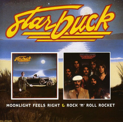 the album cover for Starbuck - Moonlight Feels Right/Rock 'n' Roll Rocket [Import]