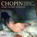 the album cover for F. CHOPIN - Piano Sonatas 2 & 3 / Nocturnes Op. 27 / Berceuse