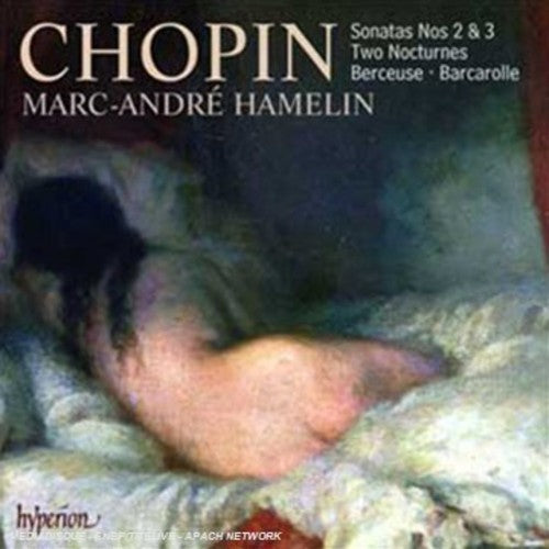 the album cover for F. CHOPIN - Piano Sonatas 2 & 3 / Nocturnes Op. 27 / Berceuse