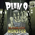 the album cover for Plan 9 - Manmade Monsters