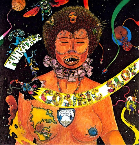 the album cover for Funkadelic - Cosmic Slop