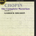 the album cover for F. CHOPIN - Complete Mazurkas 2