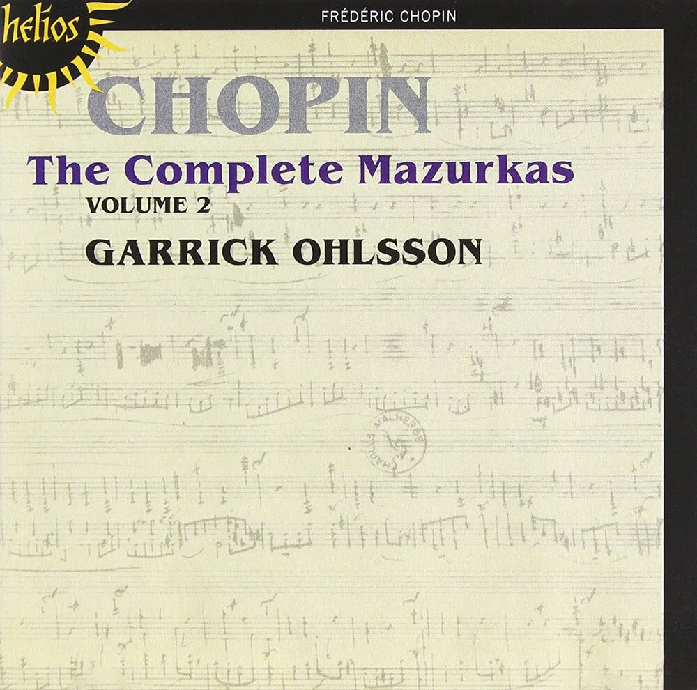 the album cover for F. CHOPIN - Complete Mazurkas 2