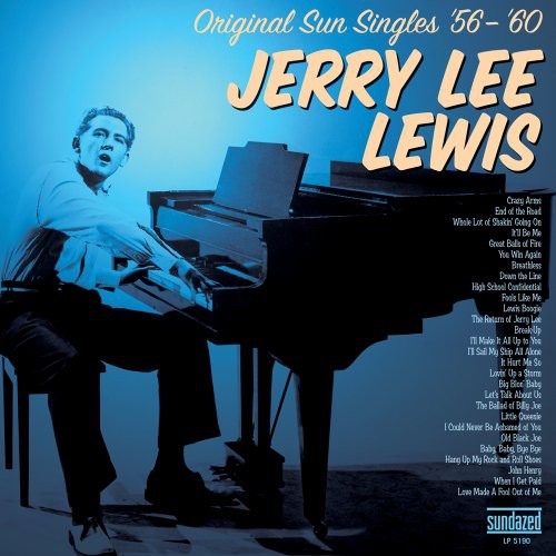 the album cover for Jerry Lee Lewis - Original Sun Singles 56-60
