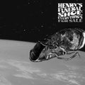 the album cover for Henrys Funeral Shoe - Everything's for Sale