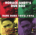the album cover for Horace Andy - Horace Andy's Dub Box Rare Dubs 1973-76
