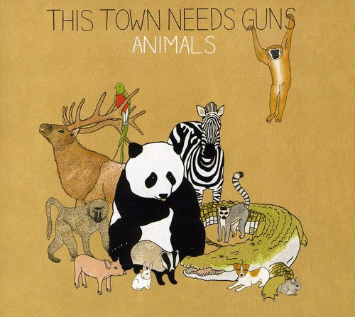 the album cover for This Town Needs Guns - Animals