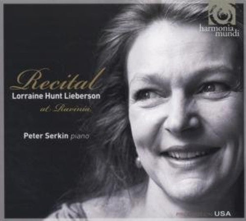 the album cover for Peter Serkin - Recital At Ravinia