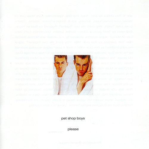 the album cover for Pet Shop Boys - Please [Import]