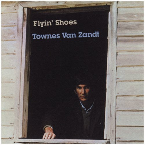 the album cover for Townes Van Zandt - Flyin' Shoes