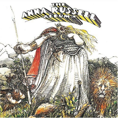 the album cover for Anna Russell - Anna Russell Album