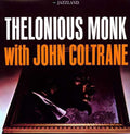 the album cover for Thelonious Monk - With John Coltrane