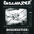 the album cover for Discharge - Disensitise: [VD] Deny Remove Destroy