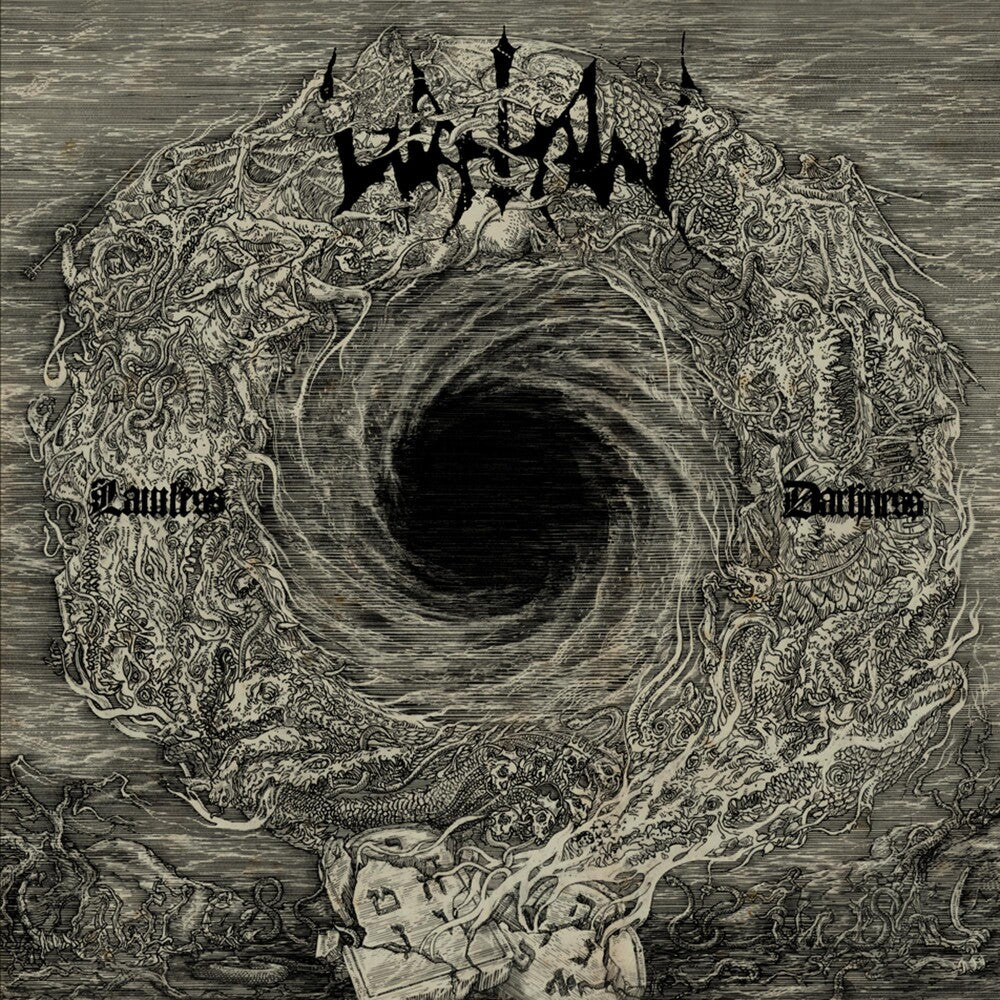 the album cover for Watain - Lawless Darkness
