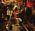 the album cover for Bob Dylan - Basement Tapes