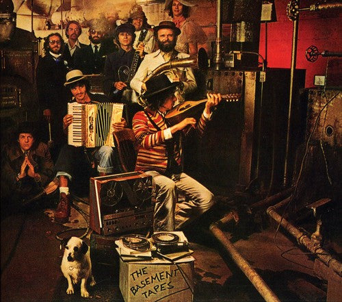 the album cover for Bob Dylan - Basement Tapes