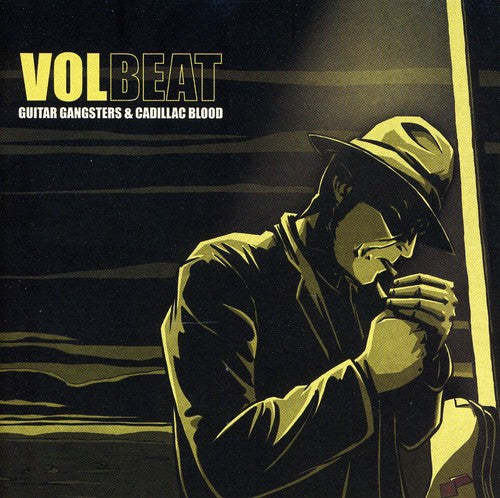 the album cover for Volbeat - Guitar Gangsters and Cadillac Blood
